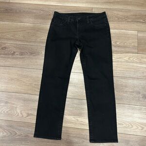Kut from the Kloth Black Straight Leg Jeans